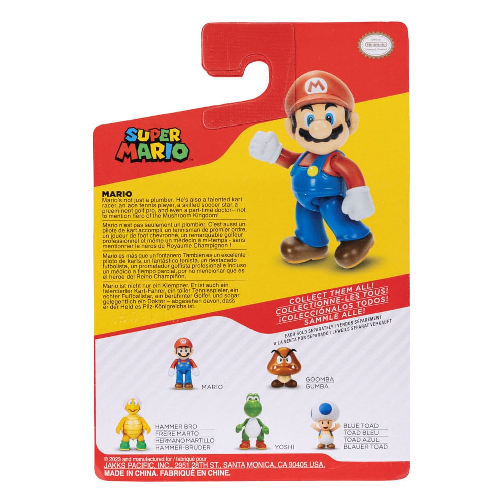 World of Nintendo Minifiguren Super Mario Wave 51 6 cm Sortiment (8)   