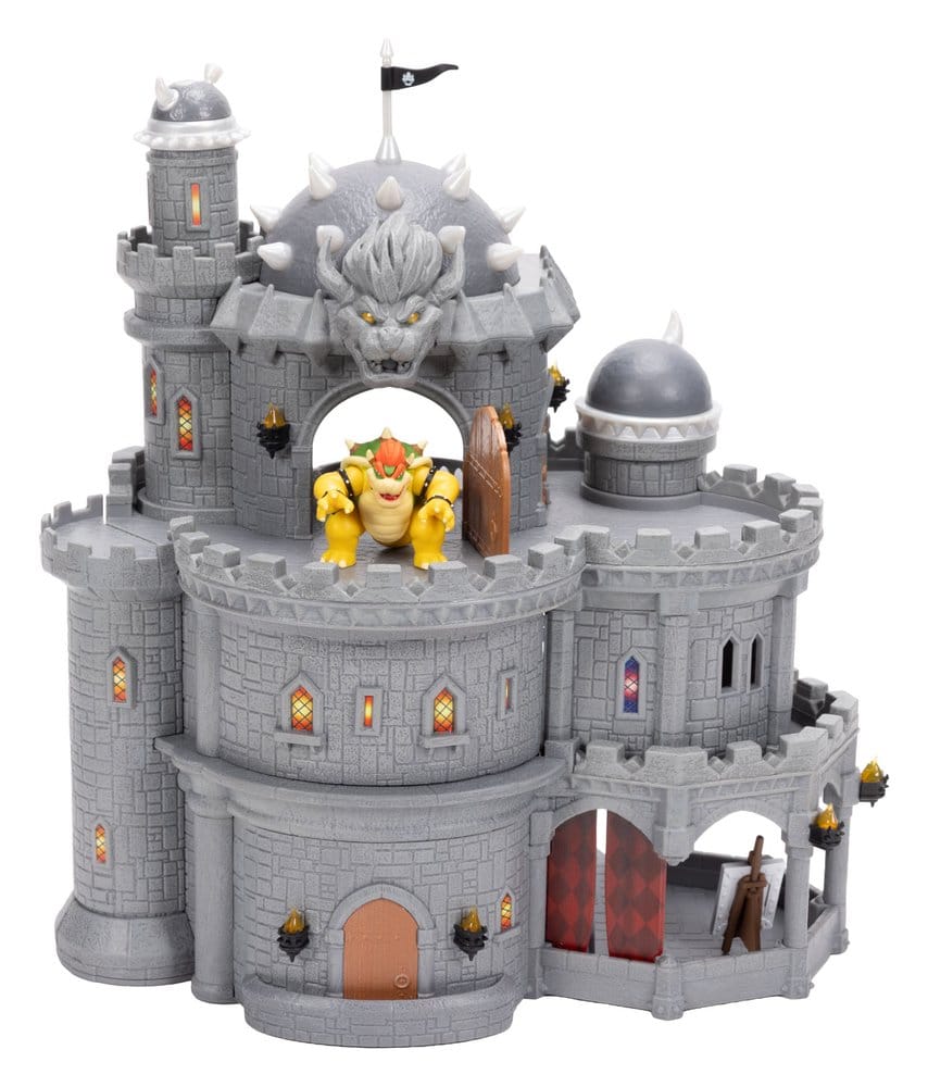 Der Super Mario Galaxy Film Deluxe Spielset mit 1 Minifigur Bowsers Schloss