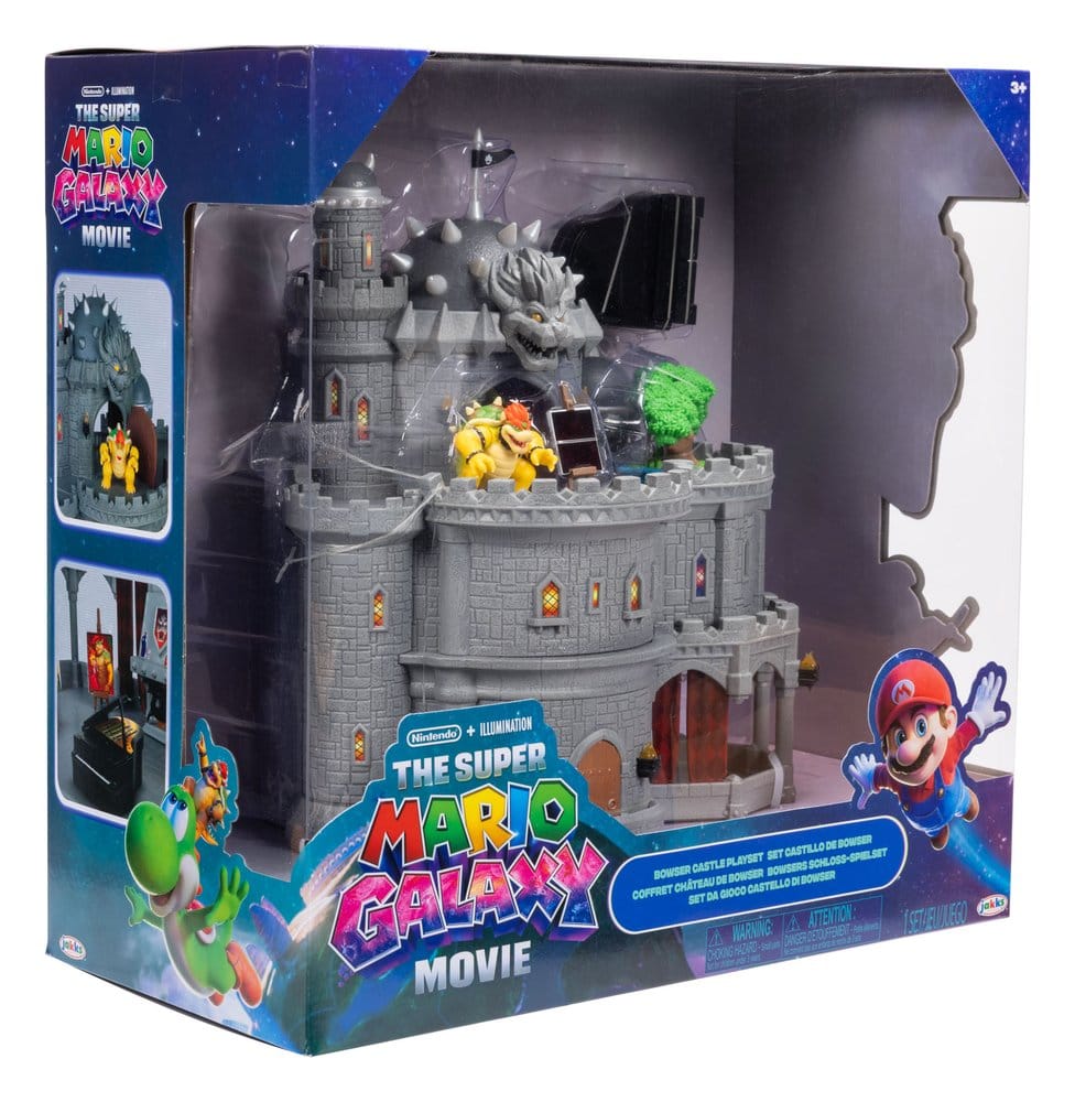 Der Super Mario Galaxy Film Deluxe Spielset mit 1 Minifigur Bowsers Schloss