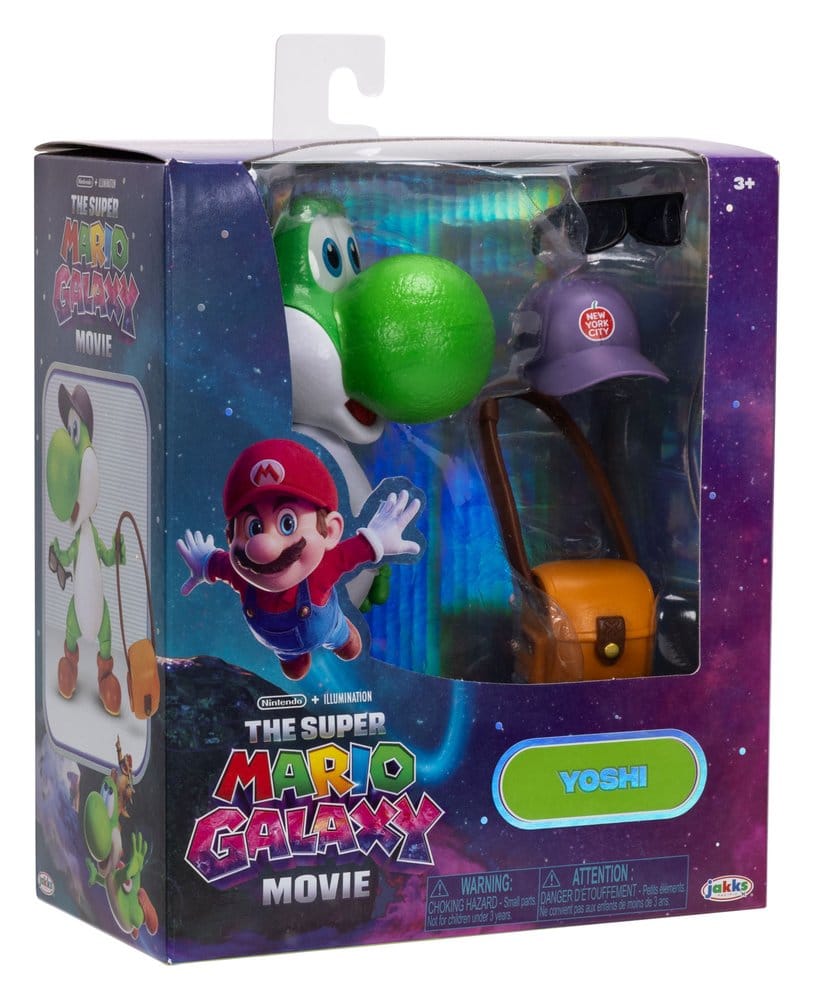 Der Super Mario Galaxy Film Actionfigur Yoshi 13 cm