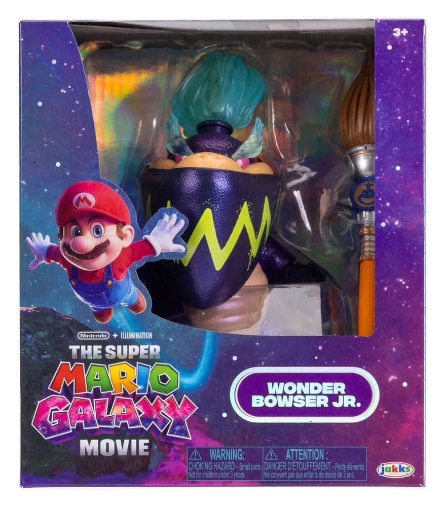 Der Super Mario Galaxy Film Actionfigur Wonder Bowser Jr. 13 cm