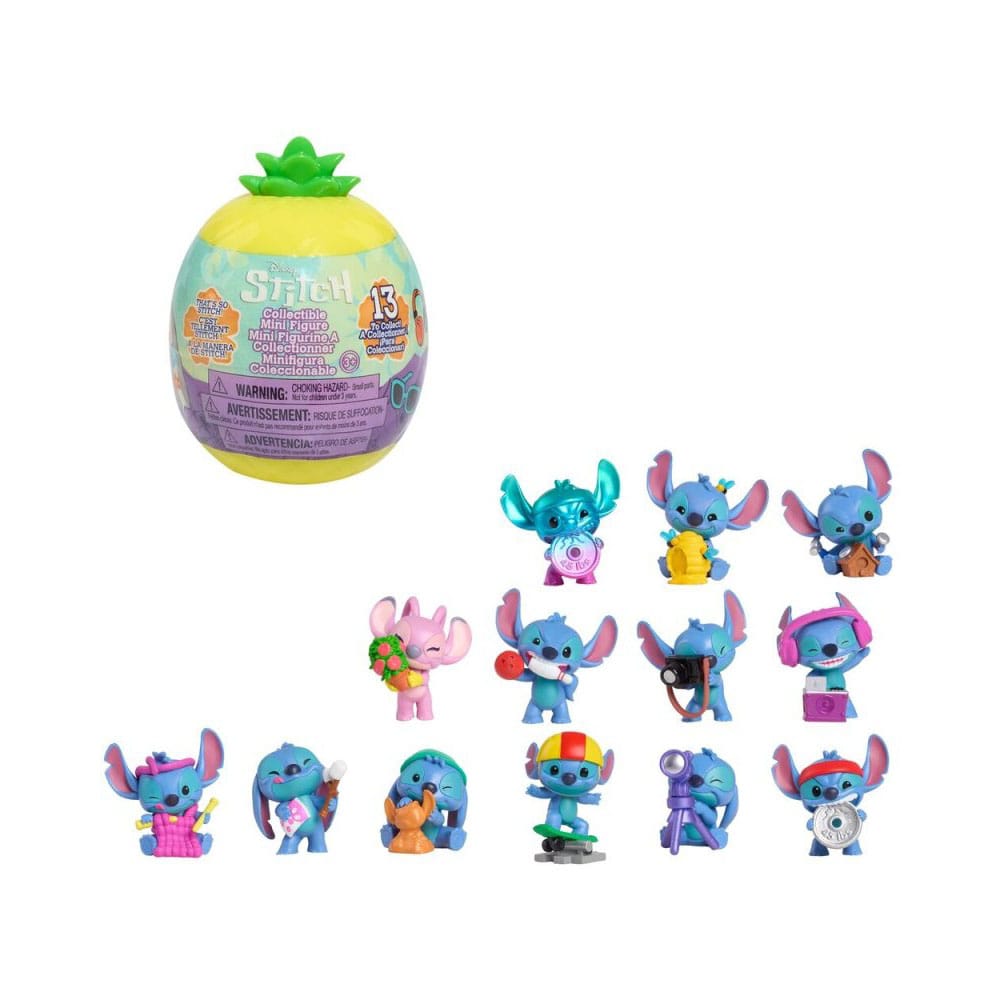 Lilo & Stitch Minifiguren Stitch Hobbies Series 2 Display (24)      