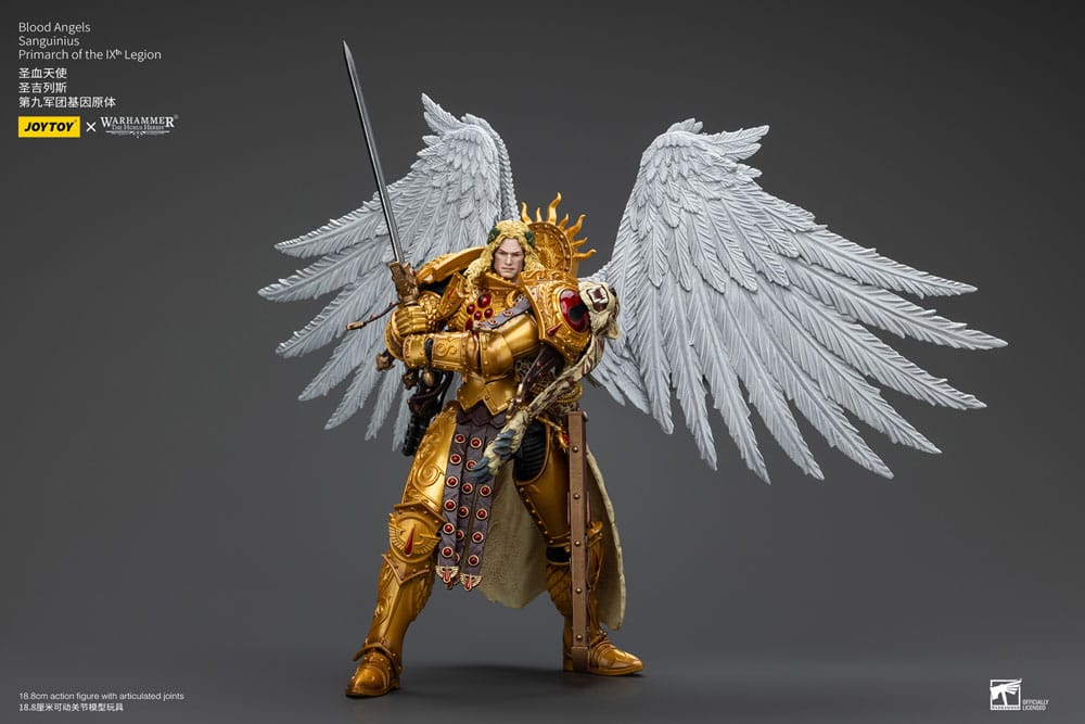 Warhammer The Horus Heresy Actionfigur 1/18 Blood Angels Sanguinius Primarch of the IXth Legion 19 cm    