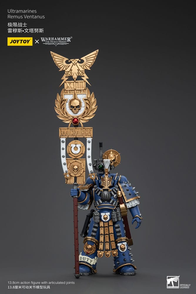 Warhammer The Horus Heresy Actionfigur 1/18 Ultramarines Remus Ventanus 14 cm  