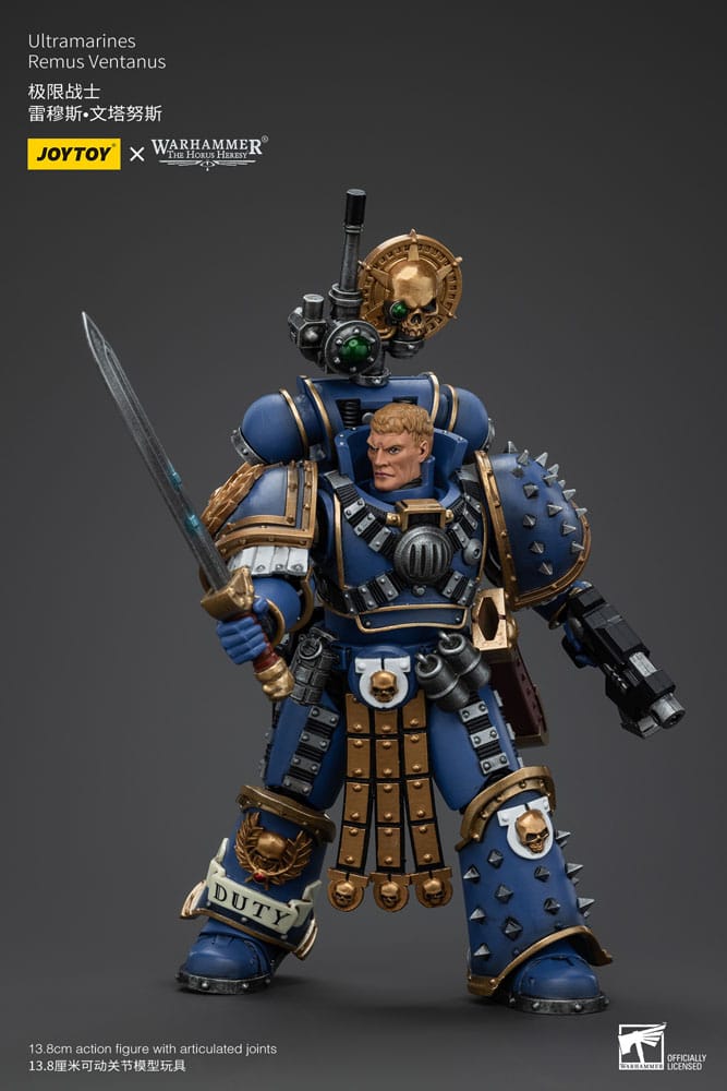 Warhammer The Horus Heresy Actionfigur 1/18 Ultramarines Remus Ventanus 14 cm  