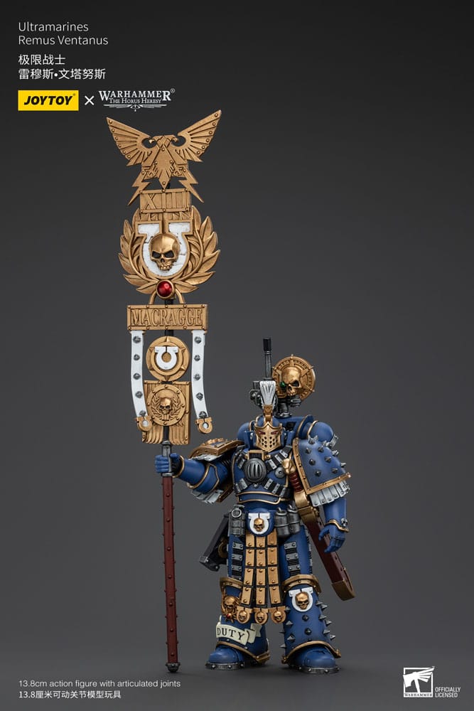 Warhammer The Horus Heresy Actionfigur 1/18 Ultramarines Remus Ventanus 14 cm  