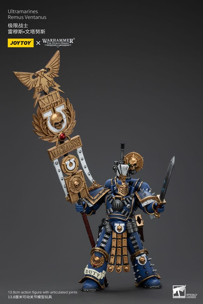 Warhammer The Horus Heresy Actionfigur 1/18 Ultramarines Remus Ventanus 14 cm  
