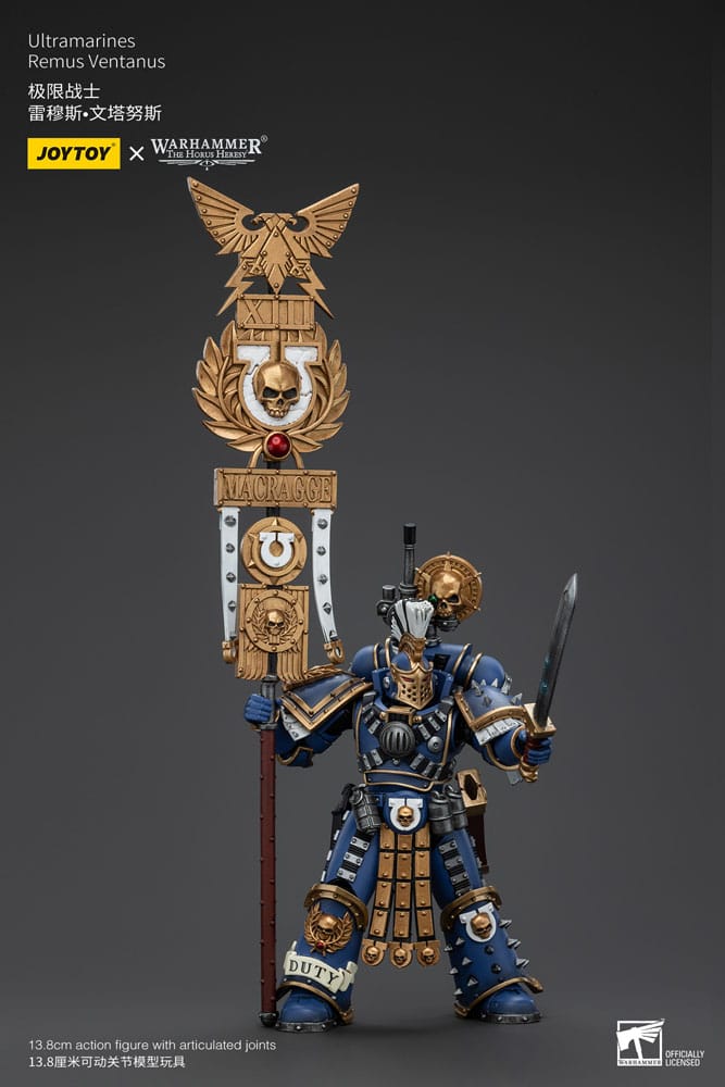 Warhammer The Horus Heresy Actionfigur 1/18 Ultramarines Remus Ventanus 14 cm  