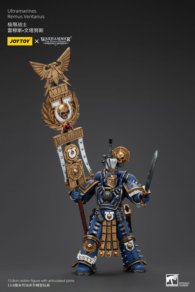 Warhammer The Horus Heresy Actionfigur 1/18 Ultramarines Remus Ventanus 14 cm  