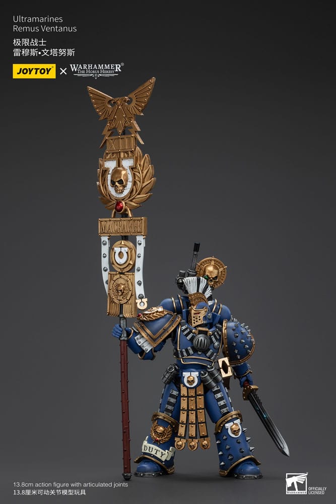 Warhammer The Horus Heresy Actionfigur 1/18 Ultramarines Remus Ventanus 14 cm  