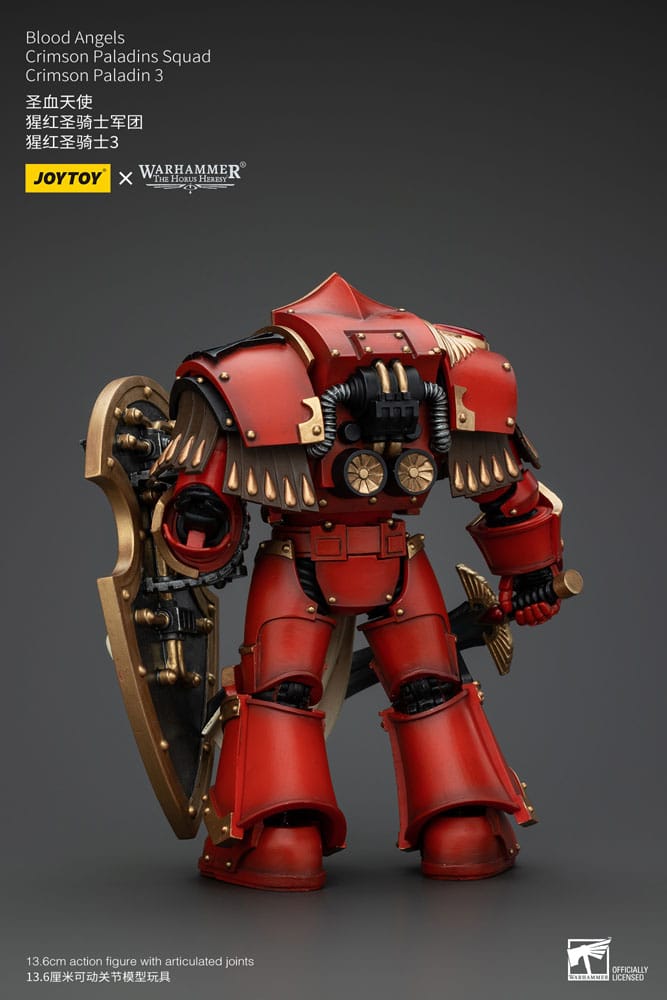 Warhammer The Horus Heresy Actionfigur 1/18 Blood Angels Crimson Paladins Squad Crimson Paladin 3 14 cm   