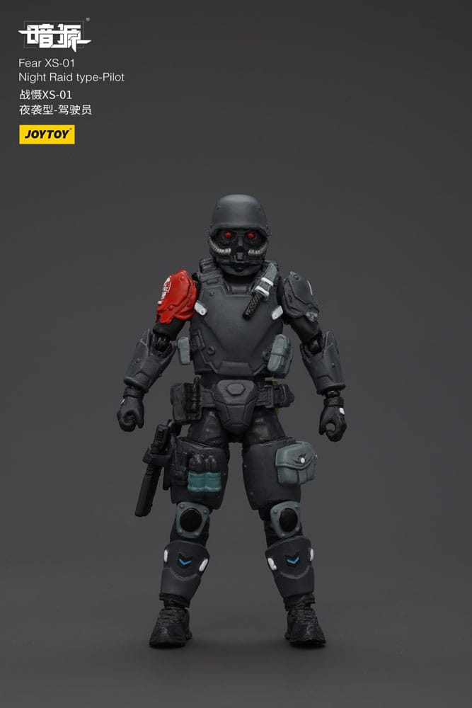 Battle For the Stars Actionfigur Fear XS-01 Night Raid type-Pilot 12 cm