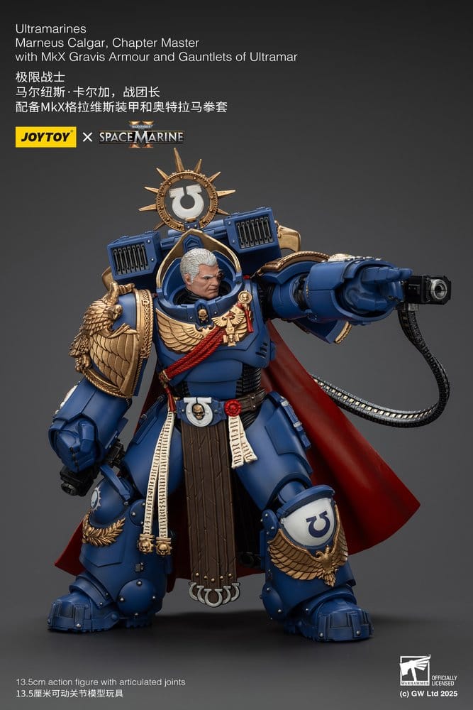 Warhammer 40,000 Actionfigur Ultramarines Marneus Calgar, Chapter Master 14 cm