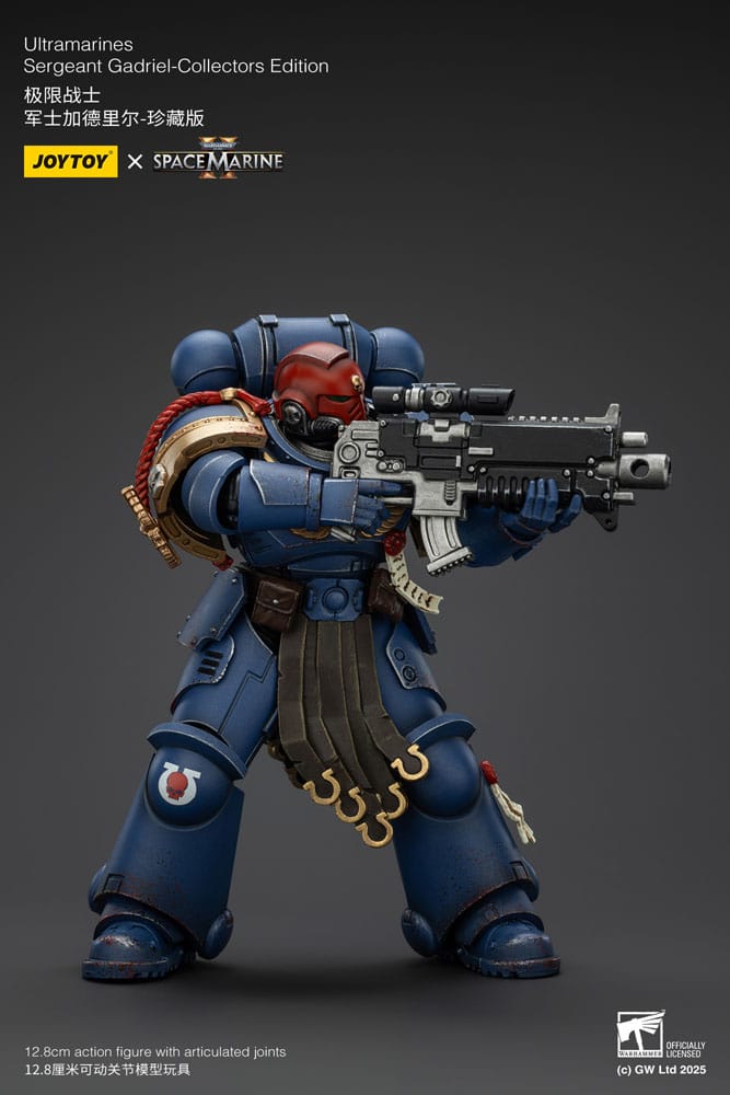 Warhammer 40,000: Space Marine 2 Actionfigur Ultramarines Sergeant Gadriel Collectors Edition 13 cm