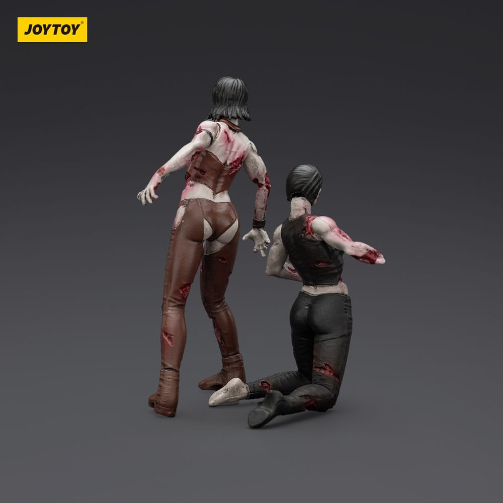 Zombie Dark Source Actionfiguren 2er-Pack Female wrestlers 8 cm