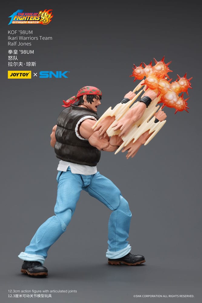 The King Of Fighters '98 Actionfigur Hero Team Ralf Jones 12 cm 