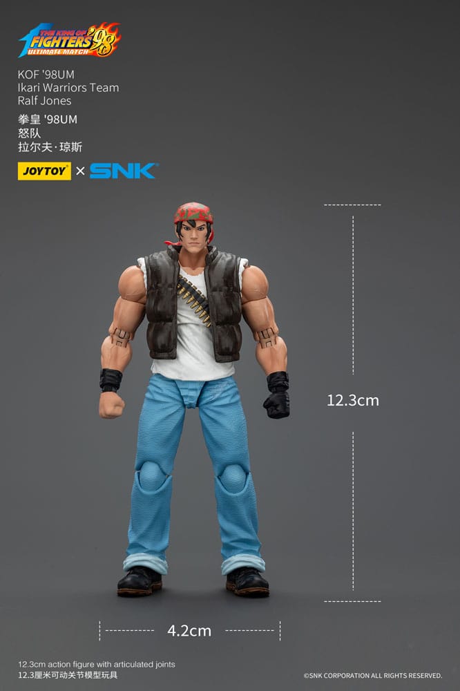 The King Of Fighters '98 Actionfigur Hero Team Ralf Jones 12 cm 