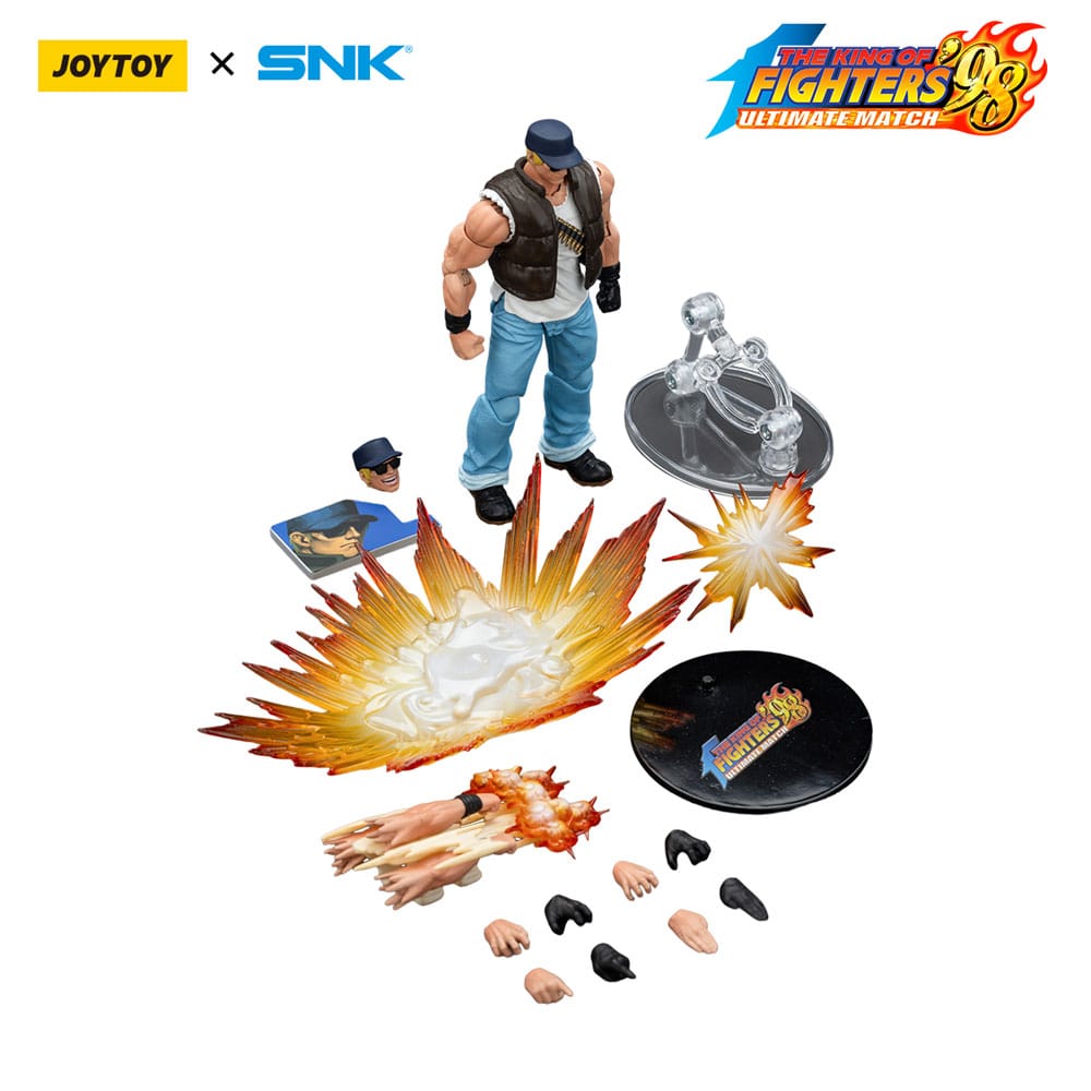 The King Of Fighters '98 Actionfigur Hero Team Clark Still 12 cm 