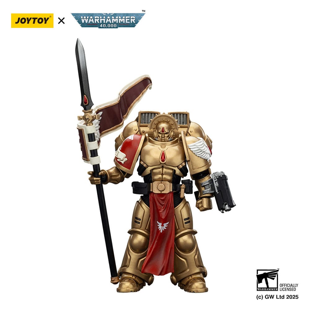 Warhammer 40,000: Combat Patrol Blood Angels Actionfigur Sanguinary Guard 3 with Angelus Boltgun and Encarmine Spear 20 cm