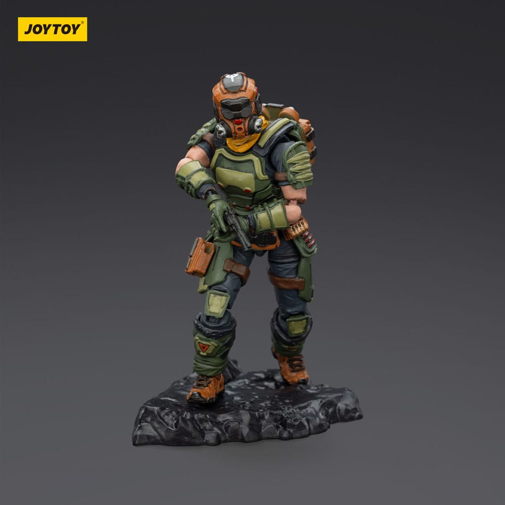 Steel Ride Corps Dark Source Actionfigur Assaulter Stephen 7 cm