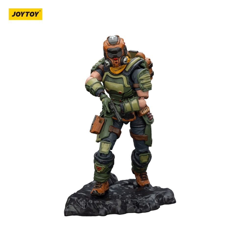 Steel Ride Corps Dark Source Actionfigur Assaulter Stephen 7 cm