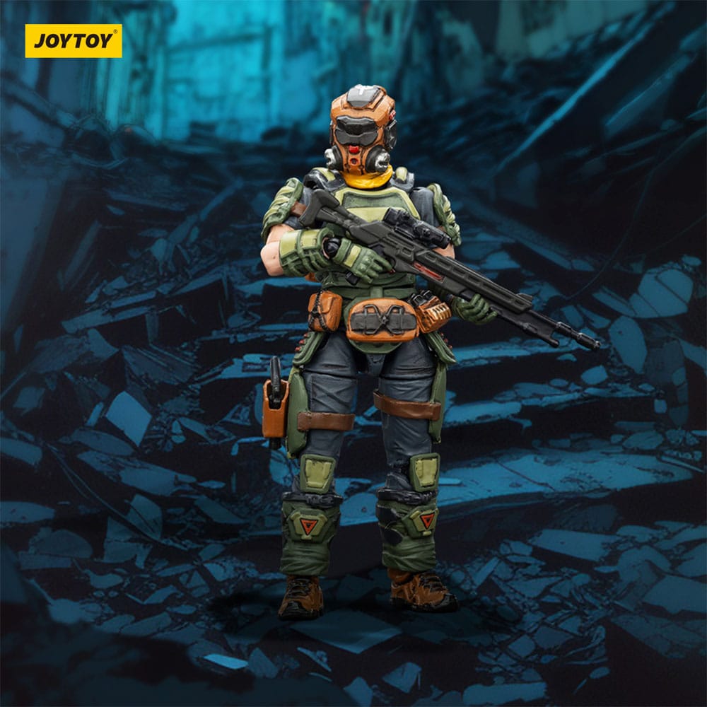 Steel Ride Corps Dark Source Actionfigur Assaulter Stephen 7 cm