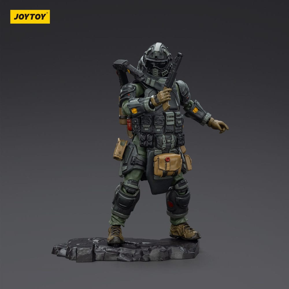 Steel Ride Corps Dark Source Actionfigur Assaulter Volok 7 cm