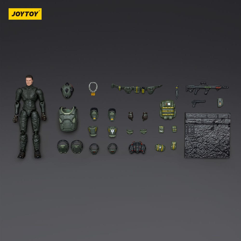 Steel Ride Corps Dark Source Actionfigur Assaulter Karl 7 cm