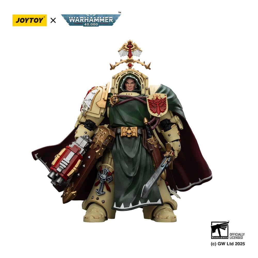 Warhammer 40,000: Dark Angels Actionfigur Belial Grand Master of The Deathwing With the Sword of Silence and Storm Bolter 14 cm