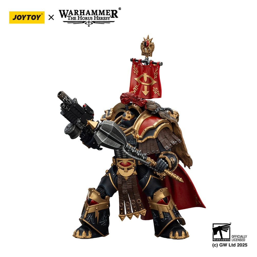 Warhammer 40,000: Sons of Horus Actionfigur Legion Cataphractii Praetorwith Combi-Melta and Power Maul 14 cm
