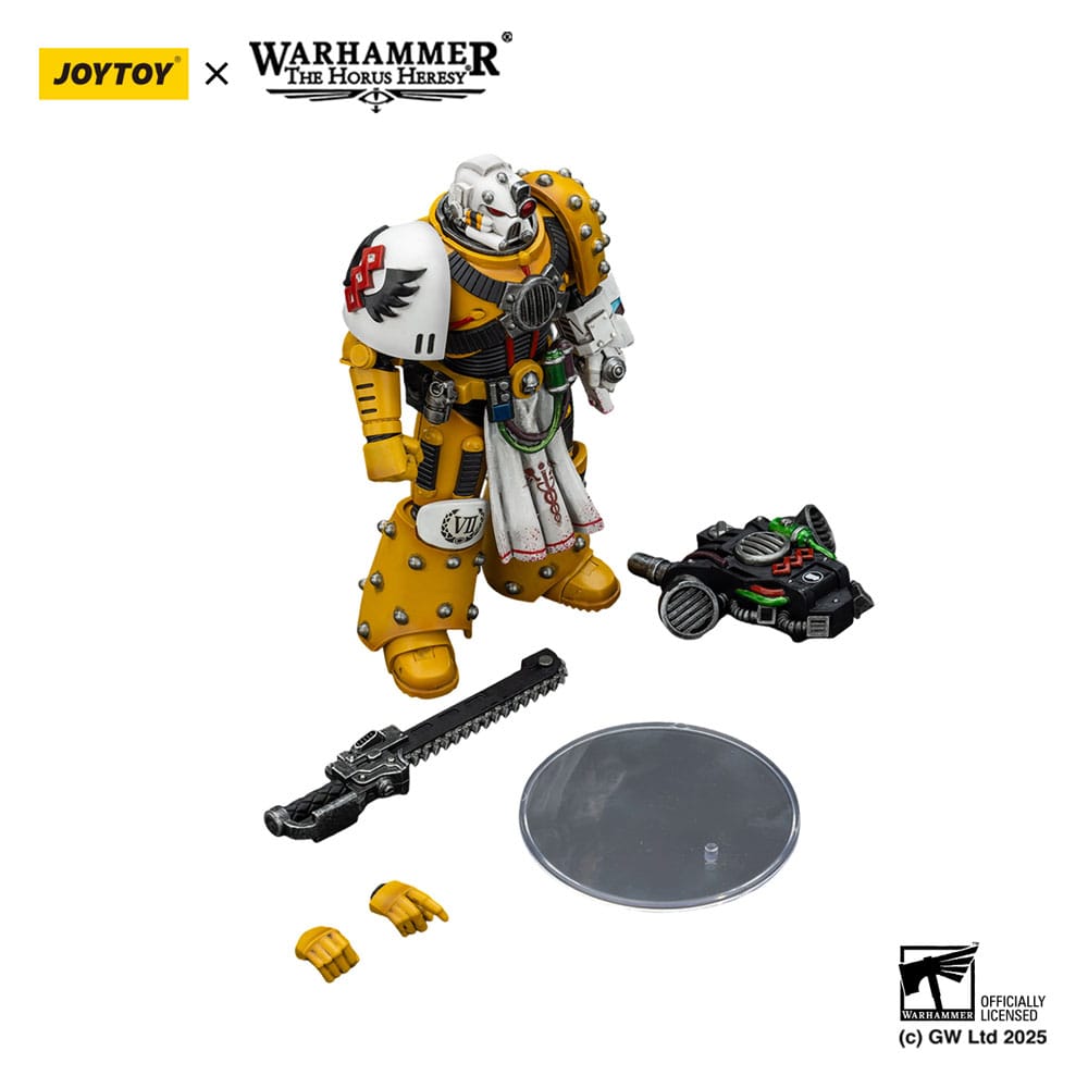 Warhammer 40,000: imperial Fists Actionfigur Legion Apothecary 12 cm