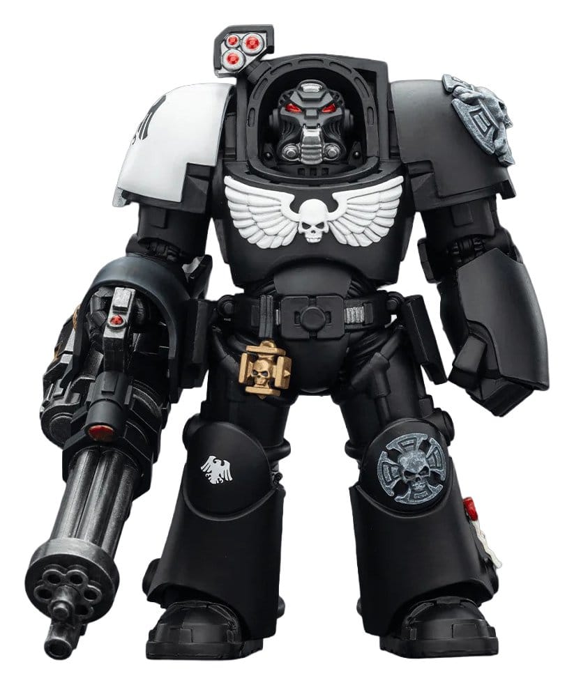 Warhammer 40,000 Actionfigur Raven Guard Terminator 3 with Power Fist and Assault Cannon 14 cm