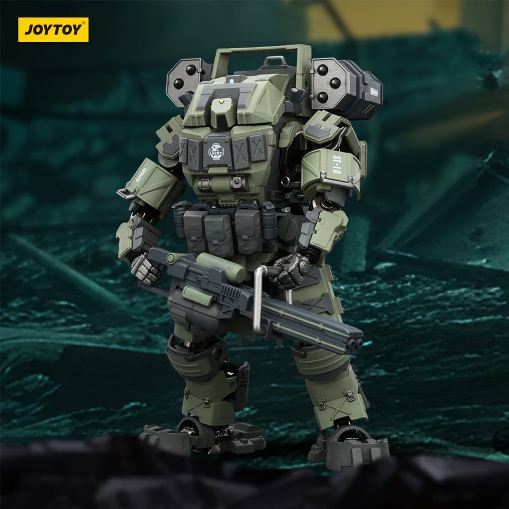 Dark Source Actionfigur 1/25 APOC Series Storm Surge Heavy Fire Assault Mech ST-8616 14 cm