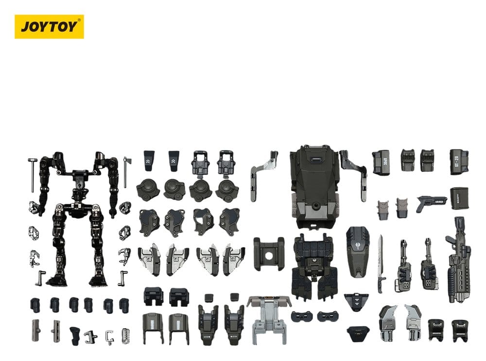 Dark Source Actionfigur APOC Series Razor Stealth/Night Ops Mech 17 cm