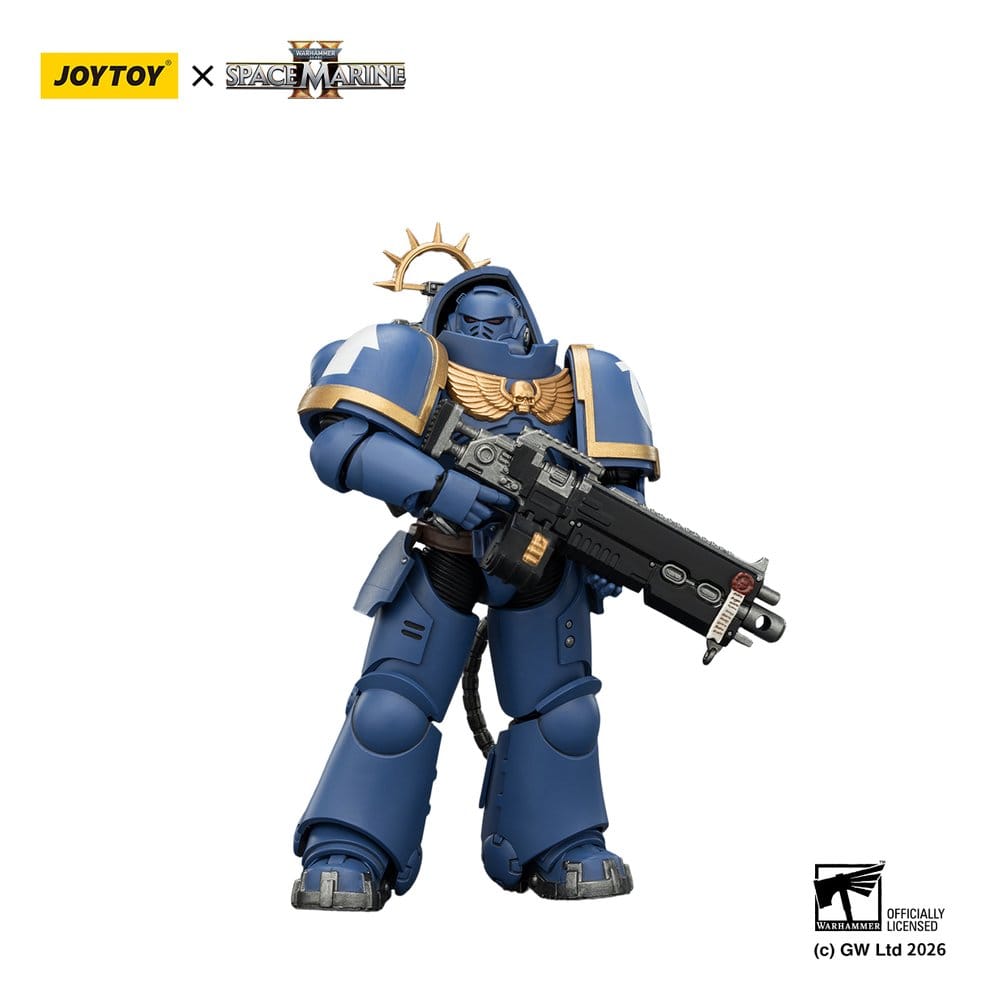 Warhammer 40,000 Actionfigur Game Edition Ultramarines Heavy Intercessor 13 cm