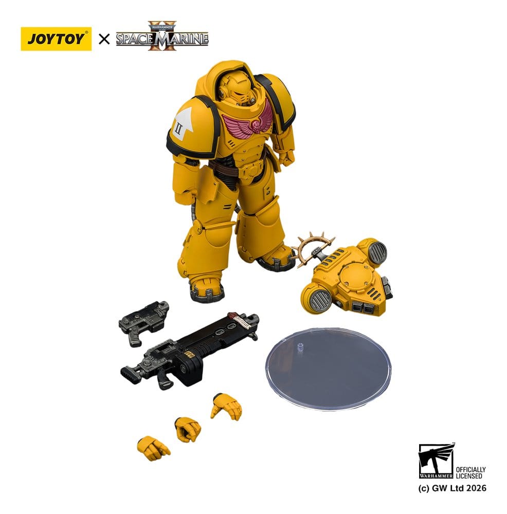 Warhammer 40,000 Actionfigur Game Edition Imperial Fists Heavy Intercessor 13 cm