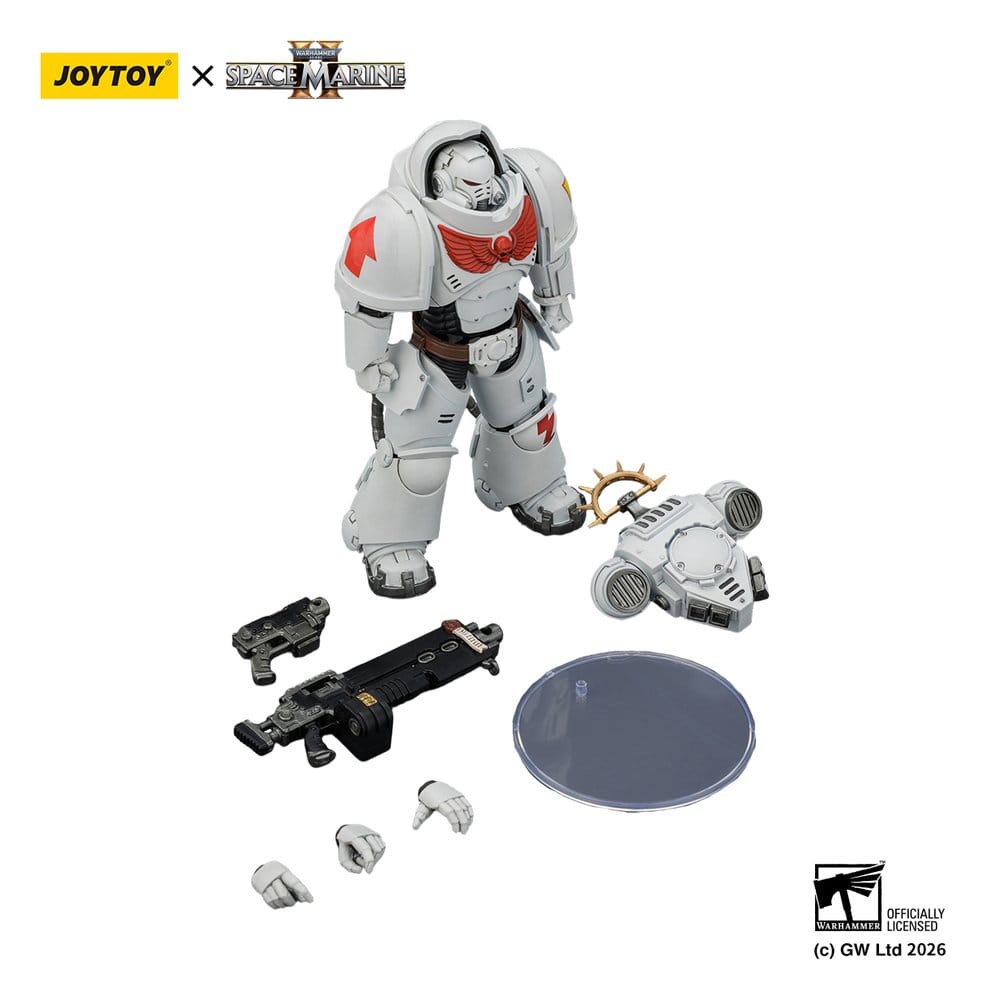 Warhammer 40,000 Actionfigur Game Edition White Scars Heavy Intercessor 13 cm