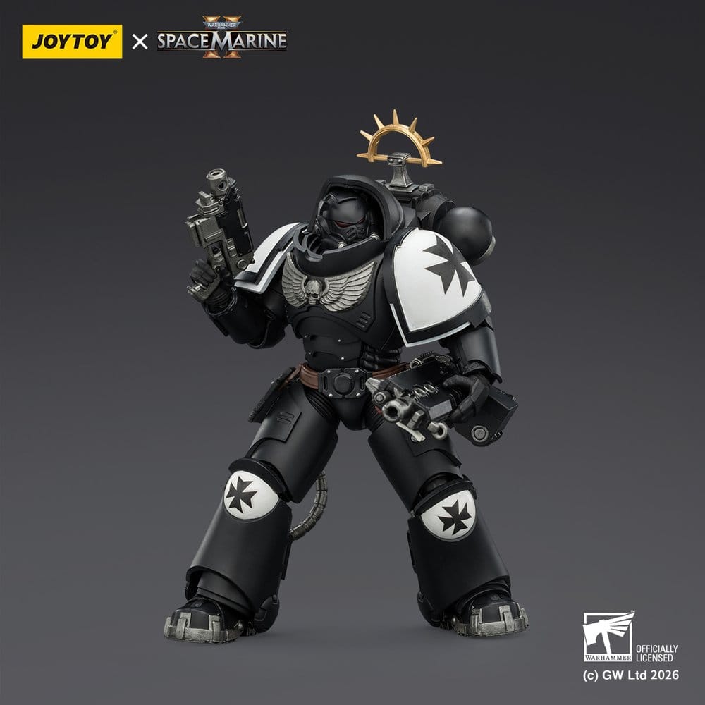 Warhammer 40,000 Actionfigur Game Edition Black Templars Heavy Intercessor 13 cm