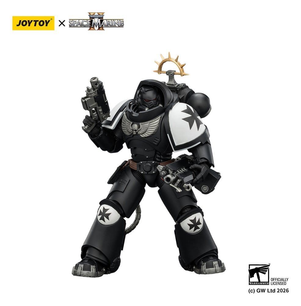 Warhammer 40,000 Actionfigur Game Edition Black Templars Heavy Intercessor 13 cm
