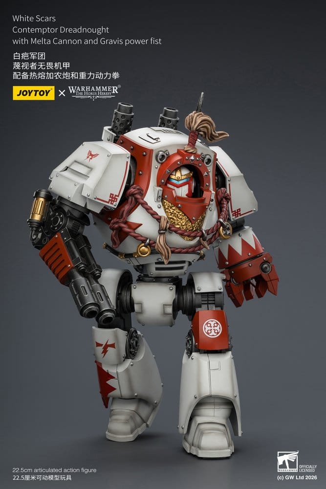 Warhammer The Horus Heresy Actionfigur White Scars Contemptor Dreadnought 23 cm