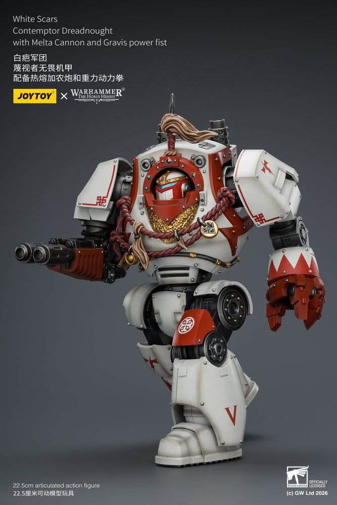 Warhammer The Horus Heresy Actionfigur White Scars Contemptor Dreadnought 23 cm