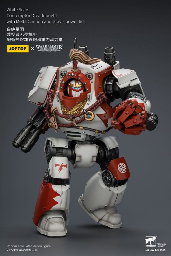 Warhammer The Horus Heresy Actionfigur White Scars Contemptor Dreadnought 23 cm
