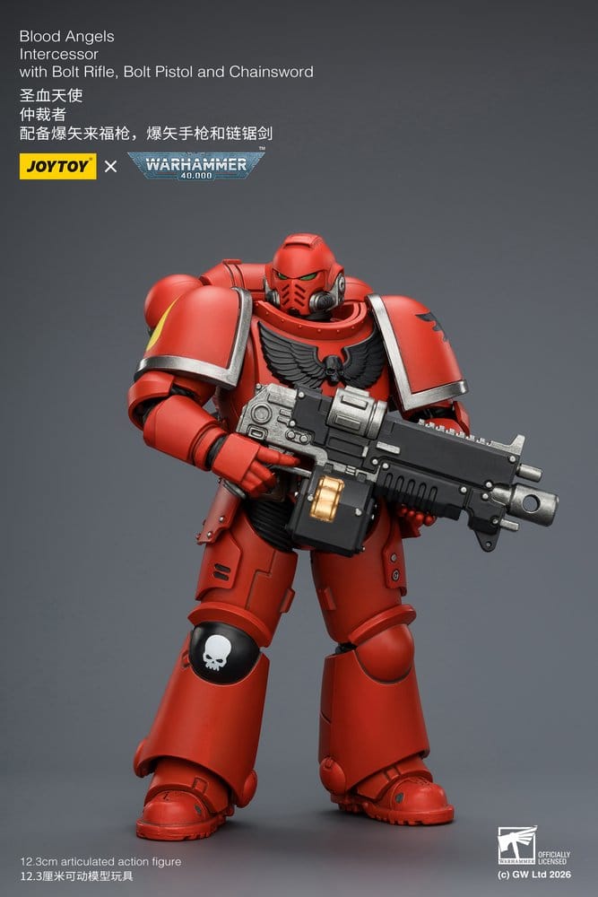 Warhammer 40,000 Actionfigur Blood Angels Intercessor 12 cm