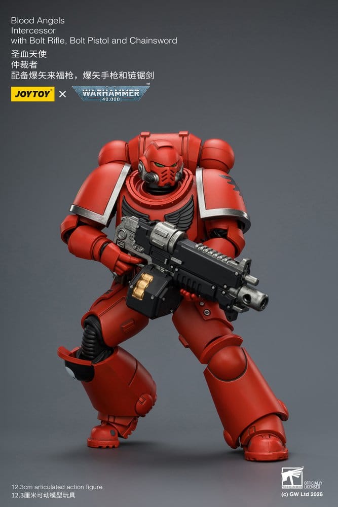 Warhammer 40,000 Actionfigur Blood Angels Intercessor 12 cm