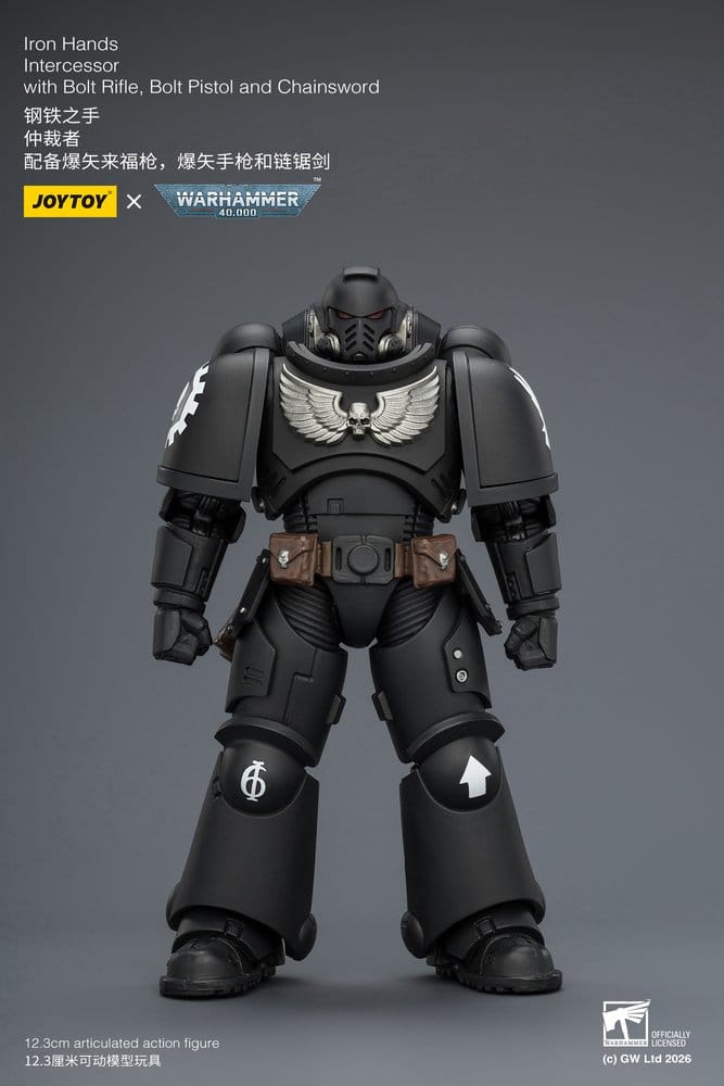 Warhammer 40,000 Actionfigur Iron Hands Intercessor 12 cm