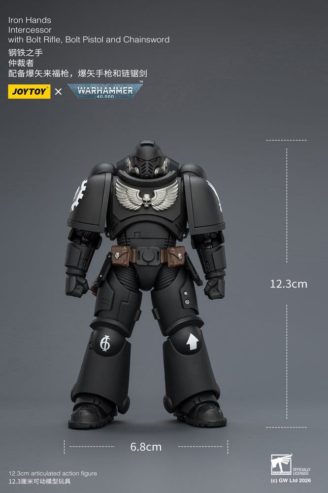 Warhammer 40,000 Actionfigur Iron Hands Intercessor 12 cm