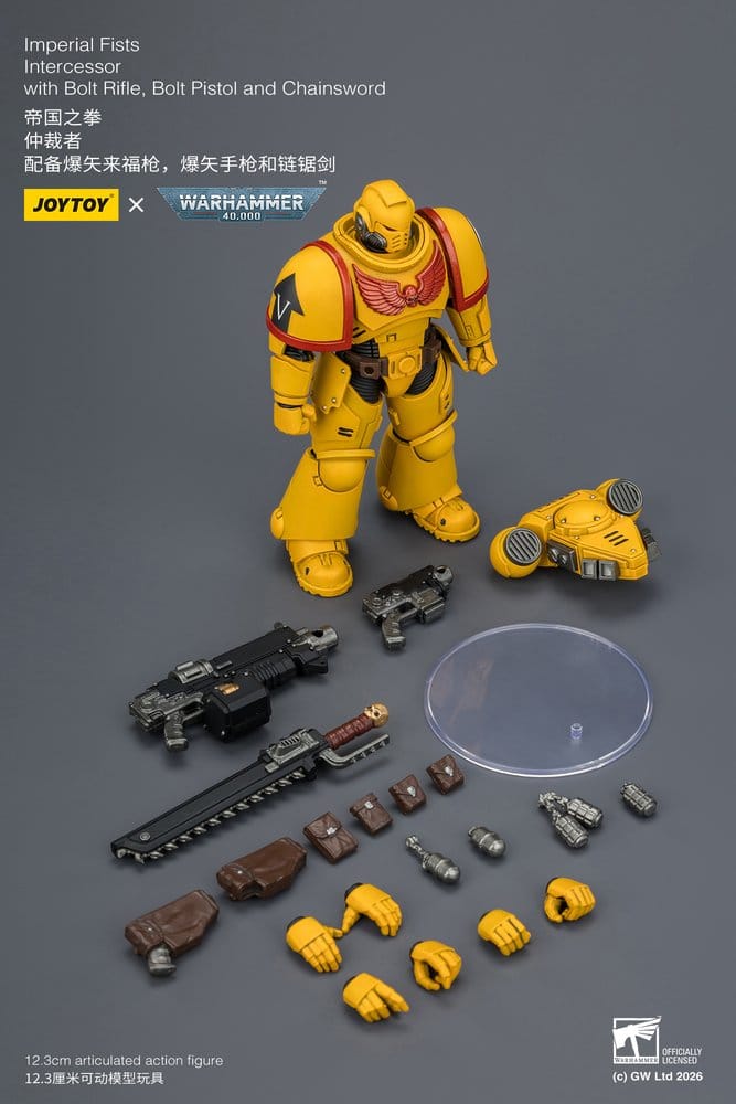Warhammer 40,000 Actionfigur Imperial Fists Intercessor 12 cm