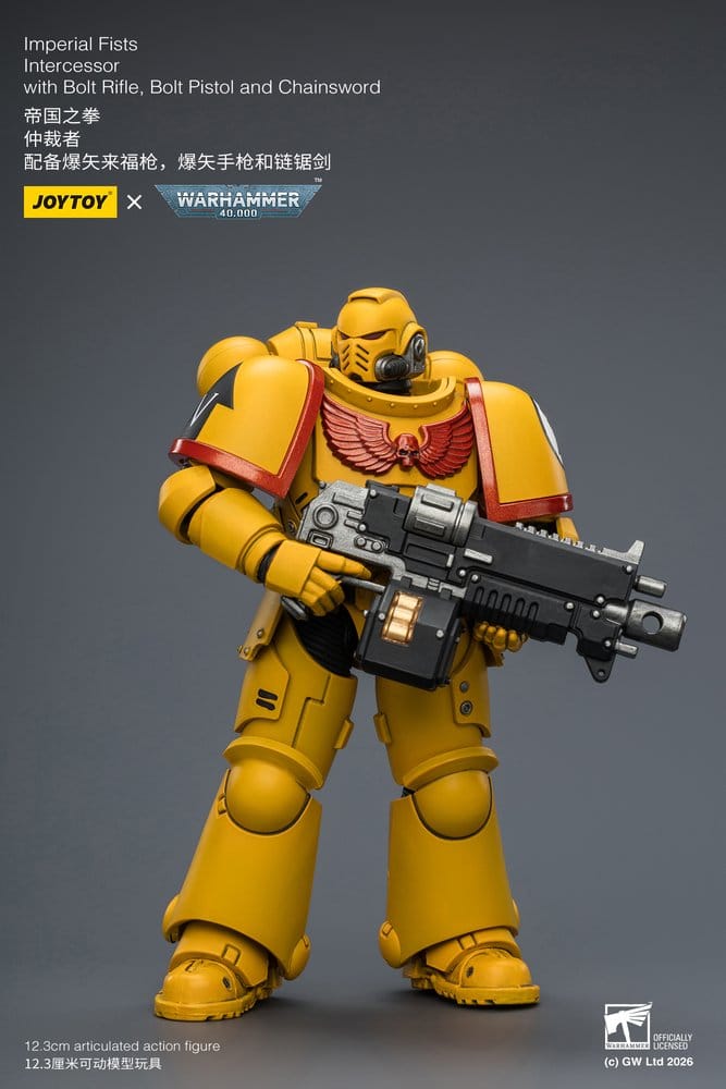 Warhammer 40,000 Actionfigur Imperial Fists Intercessor 12 cm