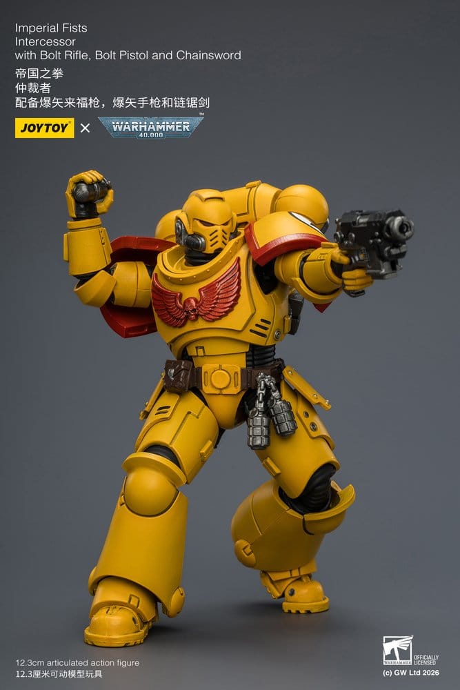 Warhammer 40,000 Actionfigur Imperial Fists Intercessor 12 cm