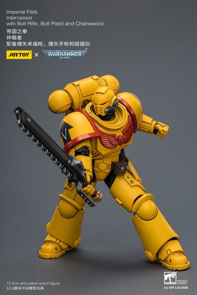 Warhammer 40,000 Actionfigur Imperial Fists Intercessor 12 cm